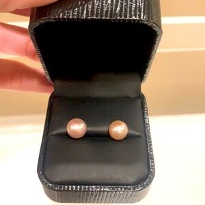 Freshwater Pearl Earrings Brand New